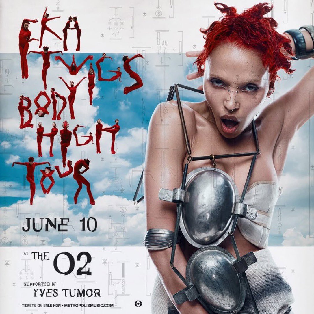 FKAY0NCE's tweet image. FKA twigs presents; BODY HIGH TOUR
coming to a city near (or far from) you!!