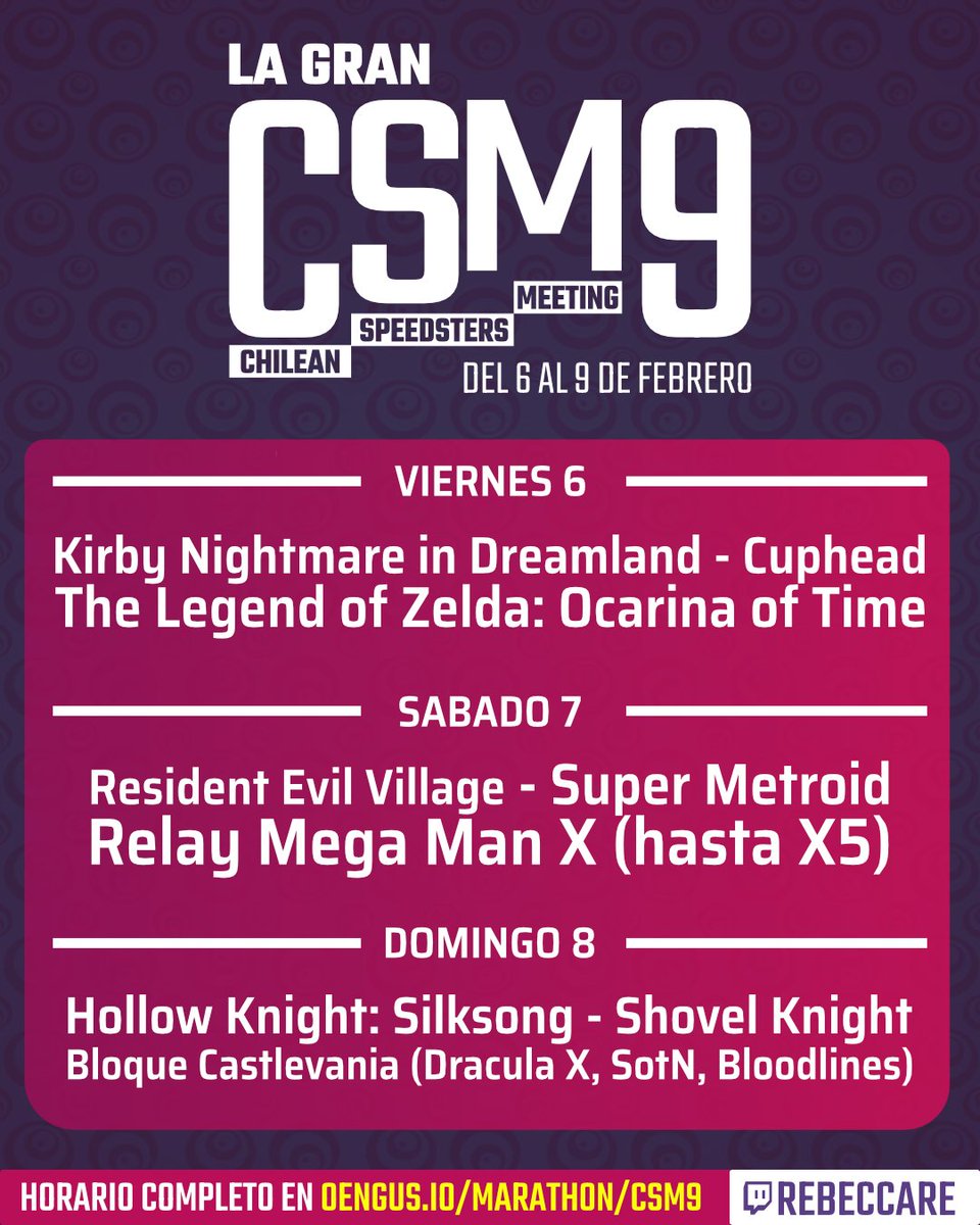 SpeedrunsChile tweet media