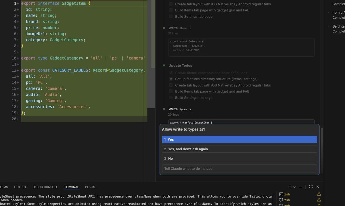 JBOY83062526's tweet image. Expoで新しいプロダクトを作ります👋☺️
#Expo #ReactNative #iOS #Android