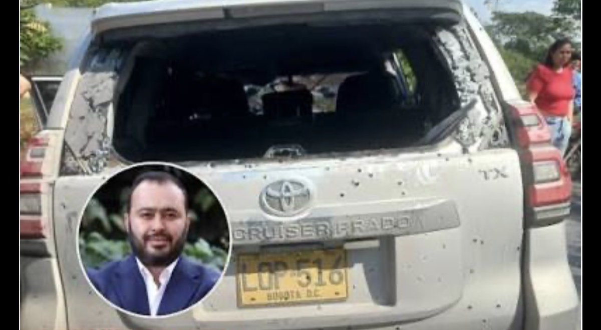 Un atentado contra el senador Jairo Castellanos y su equipo de seguridad deja dos muertos: un policía y un escolta. Dos vidas más que se apagan en una guerra absurda que parece no terminar jamás 
¿Cuántas víctimas más, huérfanos y viudas  necesita #Colombia para reaccionar?