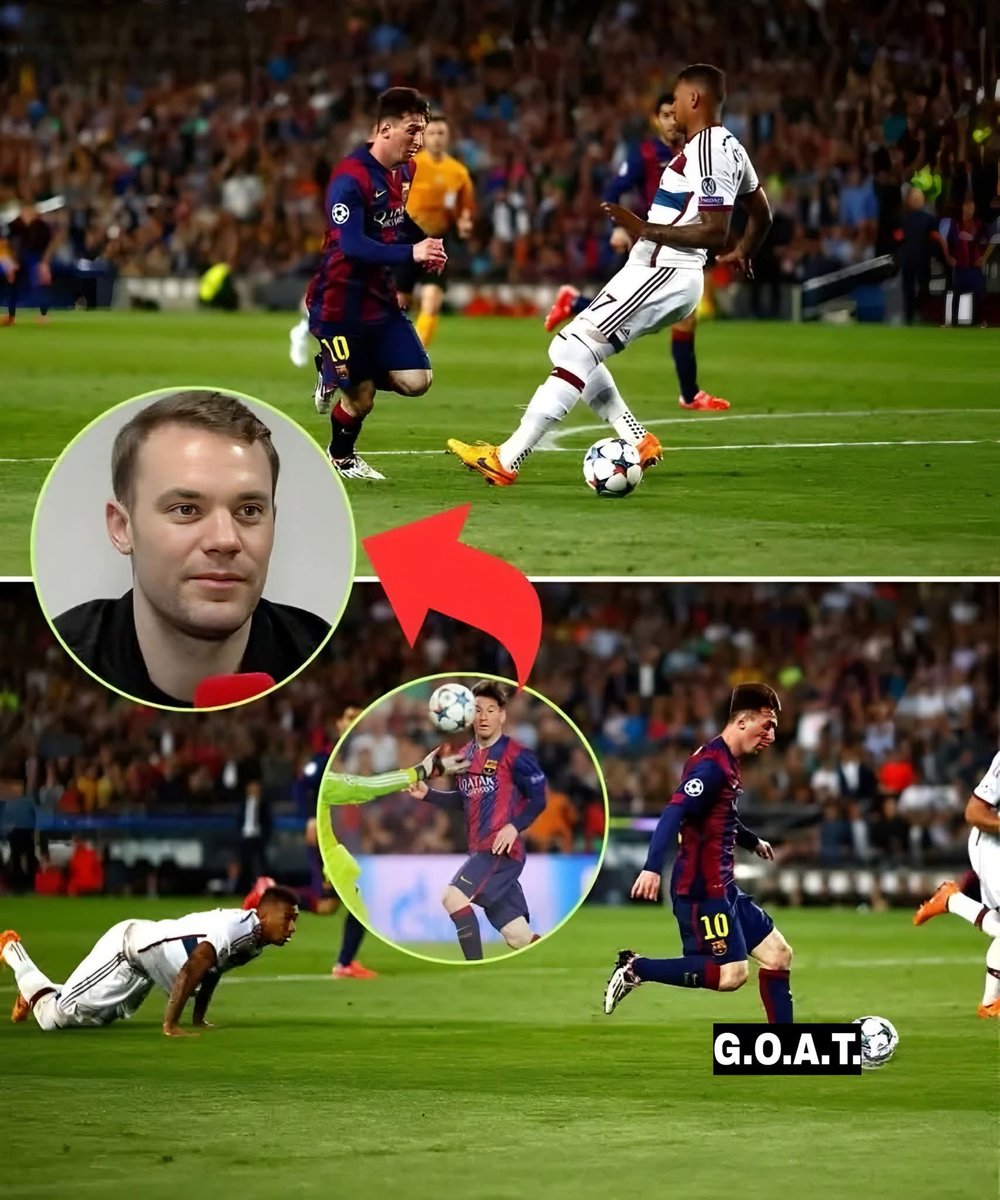 MrWills96's tweet image. Manuel Neuer 🗣️: "I'll never forget. When Messi dribbled past Boateng, collided with him, and then put the ball into the net right in front of my eyes. After the match, in the dressing room, Boateng was still stunned when Pep Guardiola came in. He looked at him and said:…