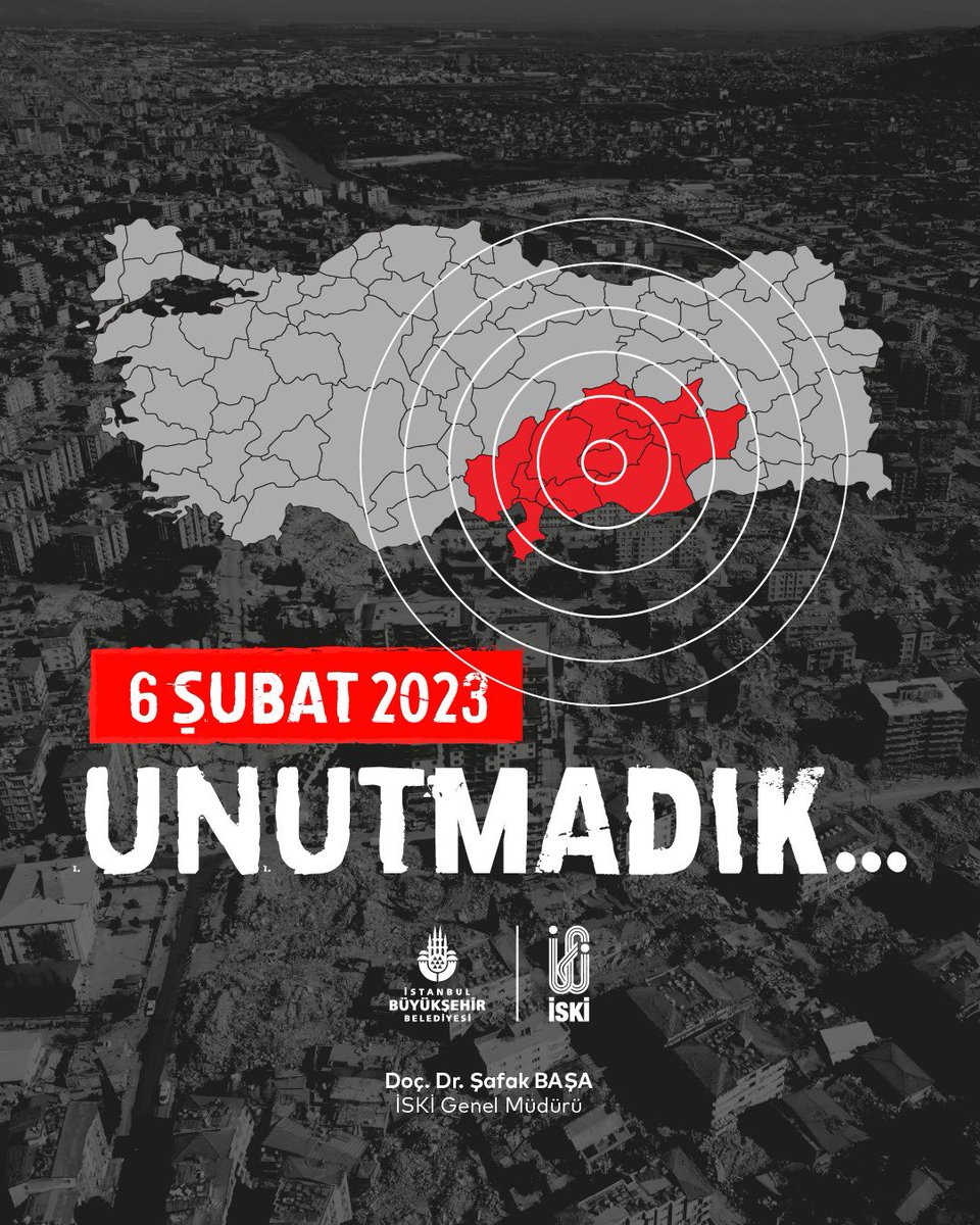 6 Şubat depremleri ülkemizin ortak hafızasında derin bir acı bıraktı. Yaşamını yitiren vatandaşlarımızı rahmetle anıyor; değerli ailelerine ve tüm milletimize sabır ve başsağlığı diliyorum.