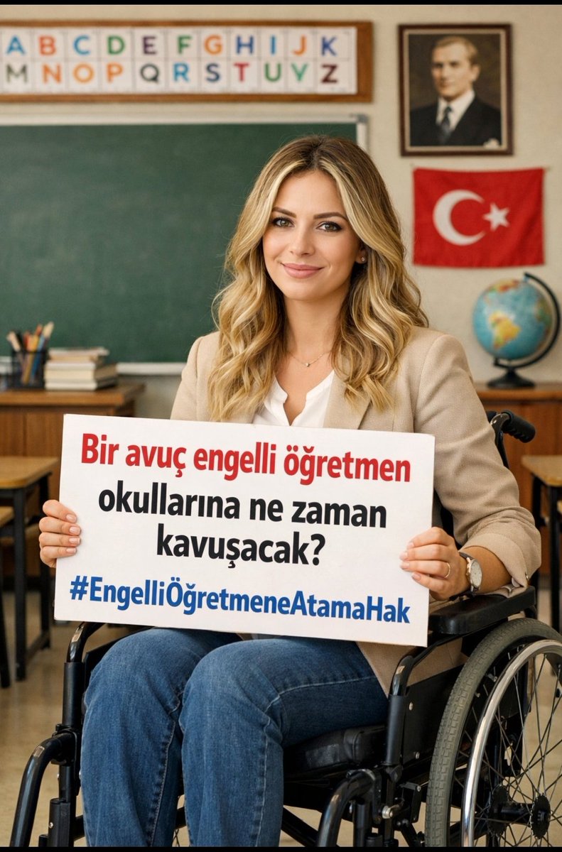 Şubat ataması, geride kalan engelli öğretmenler için son umut.
<a href="/RTErdogan/">Recep Tayyip Erdoğan</a> <a href="/Yusuf__Tekin/">Yusuf Tekin</a> <a href="/dbdevletbahceli/">Devlet Bahçeli</a> <a href="/oktay_saral/">Oktay SARAL</a> <a href="/hasandogan/">Hasan Doğan</a> <a href="/AYMBASKANLIGI/">Anayasa Mahkemesi</a> <a href="/PrfDrFilizKilic/">Prof. Dr. Filiz KILIÇ</a> <a href="/memetsimsek/">Mehmet Simsek</a> <a href="/tihek_kurumsal/">TİHEK 🇹🇷</a> <a href="/_cevdetyilmaz/">Cevdet Yılmaz</a> <a href="/latifselvi42/">Latif Selvi</a> <a href="/farukyelkenci/">Ömer Faruk Yelkenci</a>

#EngelliÖğretmenZamanı