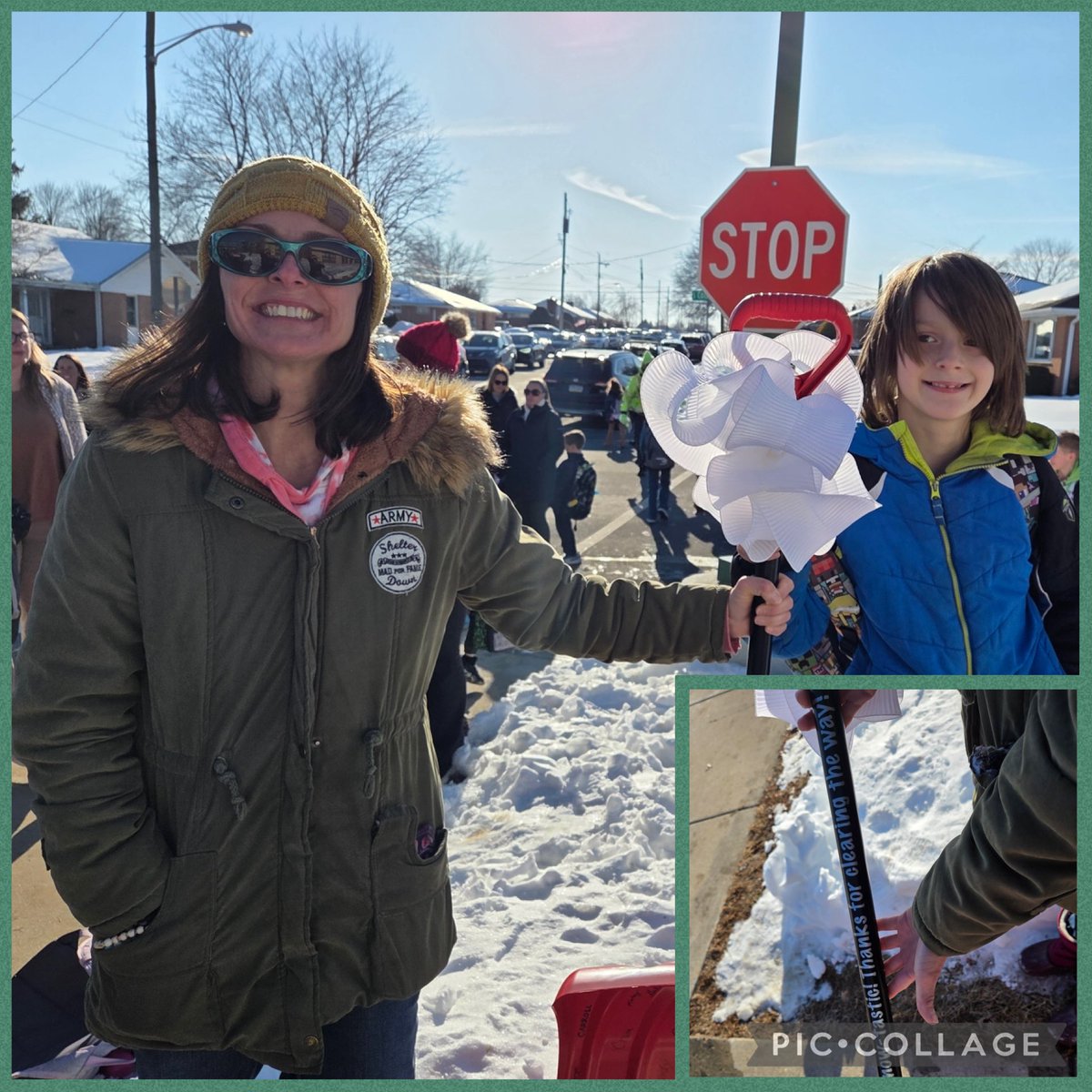 pinestreetelem's tweet image. Thanking this mom for shoveling at Pine ⁦@PalmyraSchools⁩ #partofthesolution