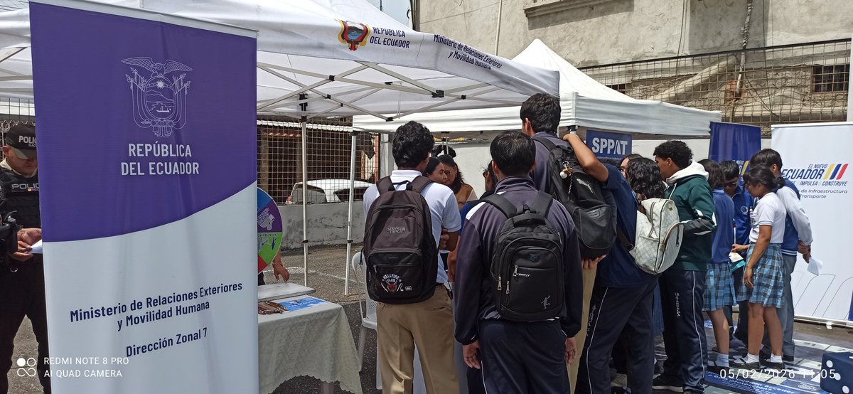 Dirección Zonal 7 de <a href="/CancilleriaEc/">Cancillería del Ecuador 🇪🇨</a> participó en Brigada Social por el Nuevo Ecuador desarrollada el 5 de febrero en el barrio Simón Bolívar del cantón Machala <a href="/GoberElOro/">Gobernación de El Oro</a>