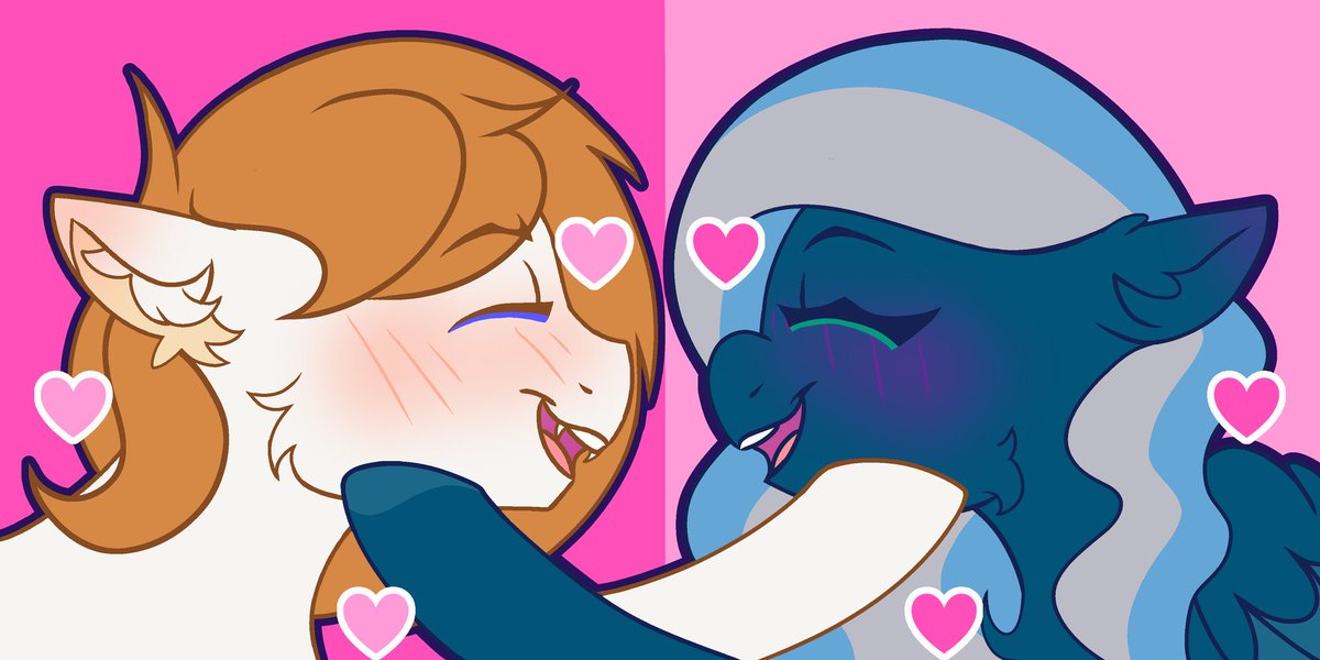 Smoothwild.bsky.social did some cute pony art for <a href="/VinylTastic/">VinylTastic</a> and I! You guys should go follow on the other site!