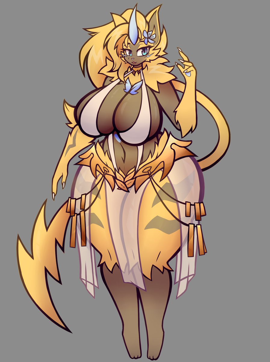 Delta_Doodle's tweet photo. Golden Zeraora https://t.co/ZusGtFGK4m