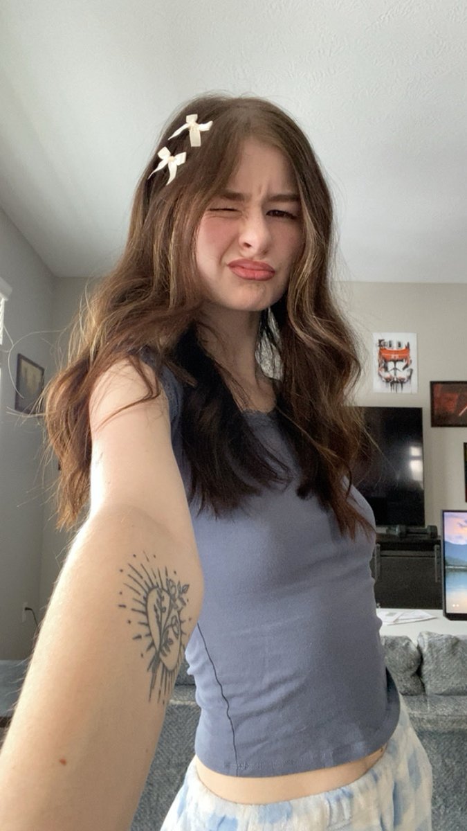 Don’t mind my flipped shirt