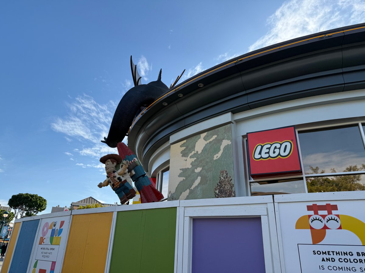 Lego Woody &amp; Buzz are now behind work walls. It is not yet known what will replace them.