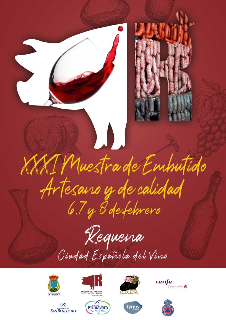 Requena se saborea en una nueva edición de su Feria del Embutido
Fin de semana gastronómico en la XXXI Muestra del Embutido Artesano y de Calidad. <a href="/AYTOREQUENA/">Ayto. de Requena</a> 

lasprovincias.es/planes/requena…