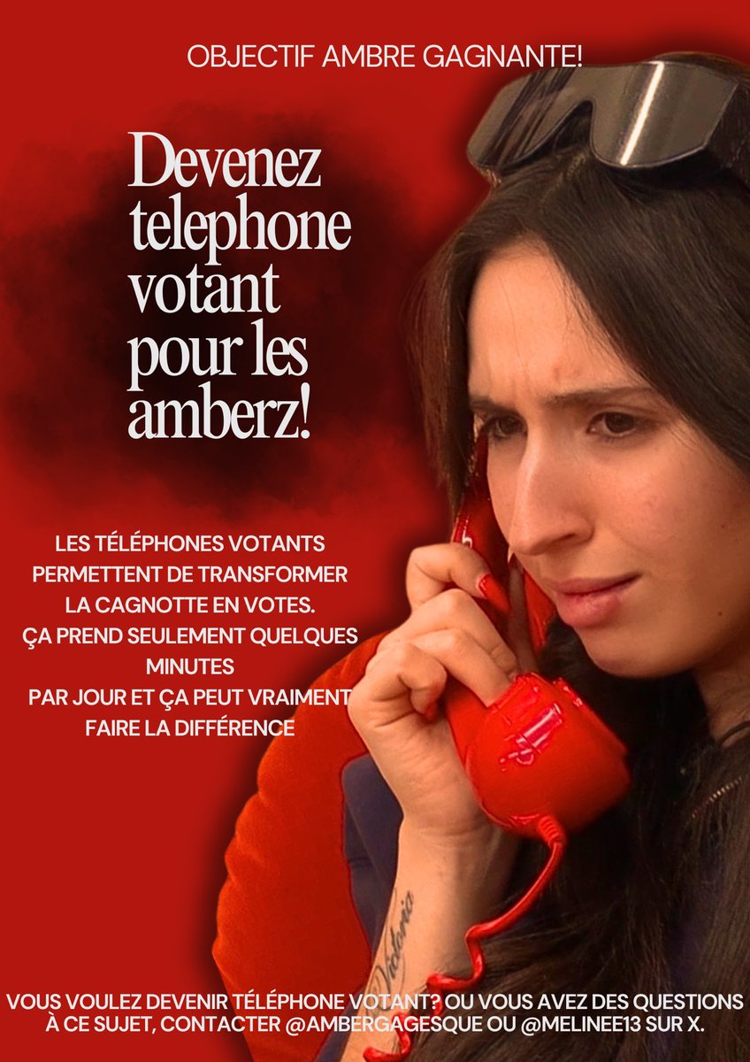 ellimacstarac's tweet photo. 🚨URGENT TEAM AMBRE🚨
On a besoin de tels votants pour samedi, sinon on ne pourra pas écouler la cagnotte et c’est IMPOSSIBLE ‼️
👉 Tu votes et on te rembourse, c’est facile et 100% fiable (je peux t’envoyer mes preuves de remboursement)
📩 DM
#StarAcademy #StarAcademyLeLive https://t.co/6mNQspFnb0