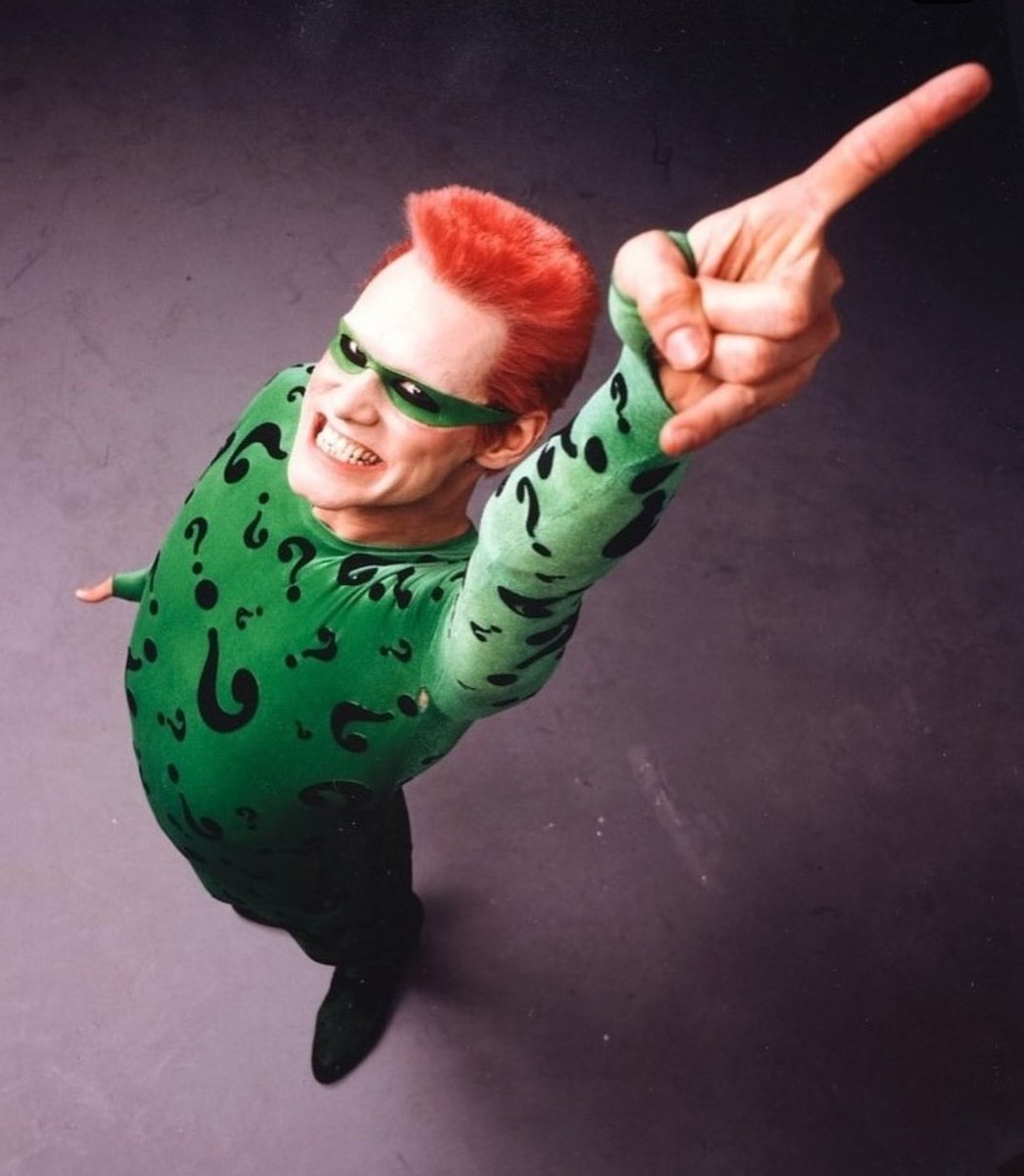 the_whar's tweet image. "Where the hell is the follow button on this app??" 

The ever so helpful Riddler: