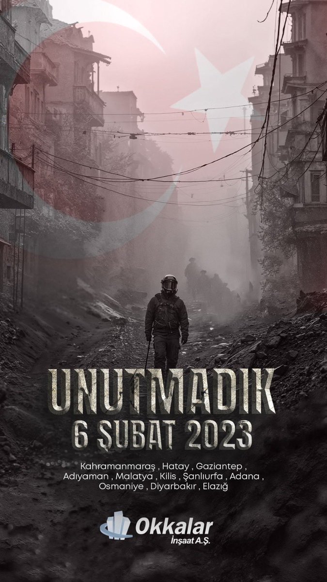 6 Şubat’ta yaşadığımız deprem felaketinin acısı hâlâ yüreğimizde. Kaybettiklerimizi rahmetle anıyoruz. Unutmadan, unutturmadan; dayanışmayı, bilimi ve hazırlığı büyütmek zorundayız. Aynı acıları bir daha yaşamamak dileğiyle. 

#6Şubat #Deprem #Unutmadık #Dayanışma #AfetBilinci