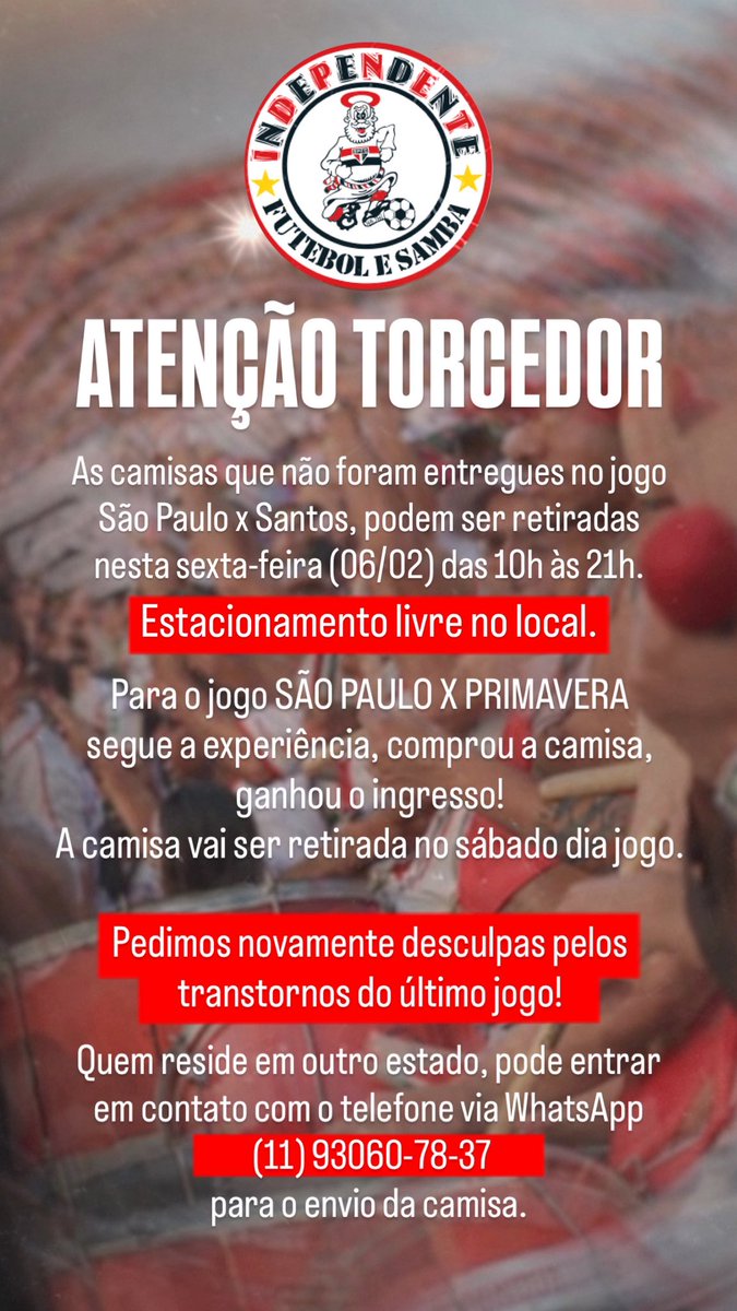 TORCIDA INDEPENDENTE tweet media