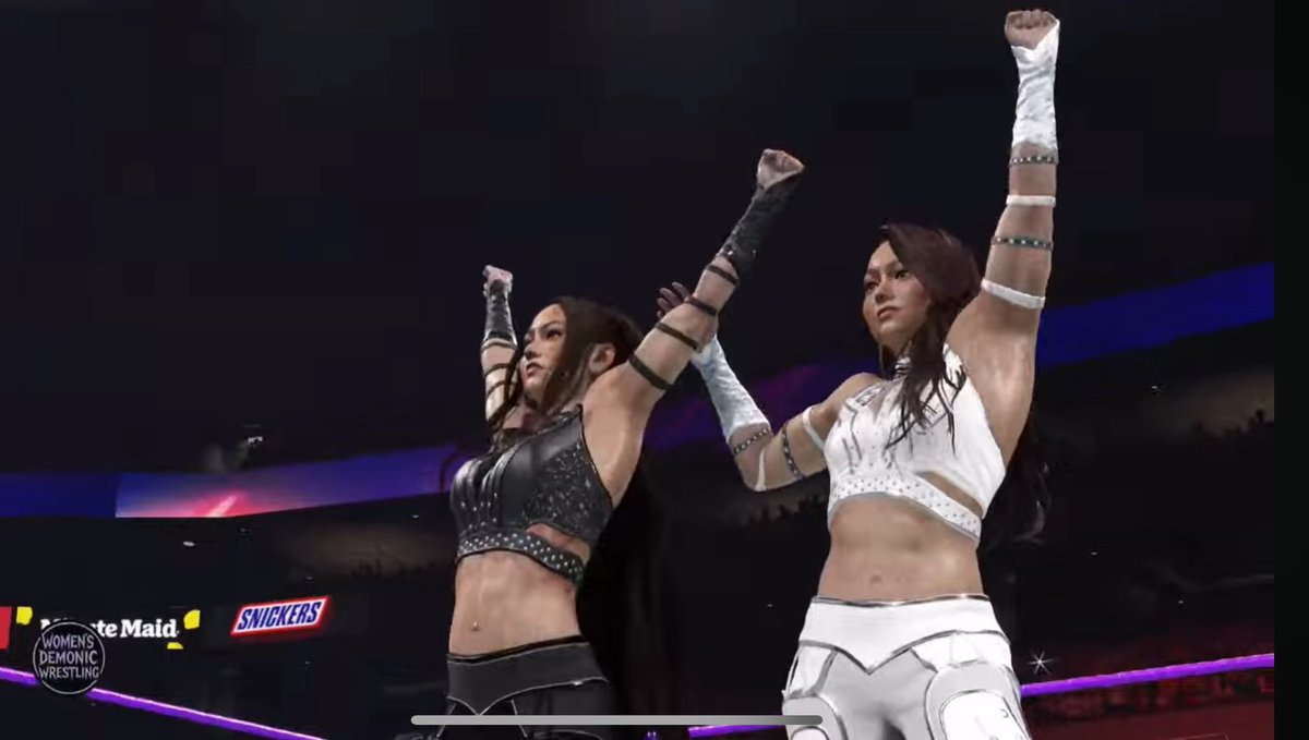 <a href="/TheTwinsYNY/">Yin And Yang</a> defeated WDW tag team champions CTA on there debut in WDW will they be in line for a future title shot will have to wait and see but keep your eyes open on the show still live youtube.com/live/NRnBcMSYL…
