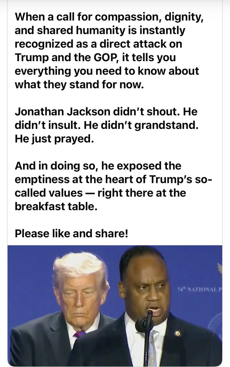 dianeeldredge99's tweet image. Excellent Prayer by #RepJonathanJackson 
Please God 🙏 Help all of Congress grow a Conscience and vote to Stop all of the Chaos, Cruelty and Corruption! 
#DefundICE