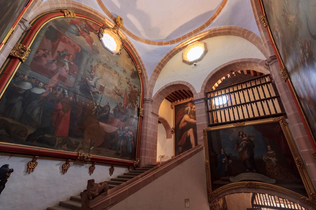 ZacatecasSectur's tweet image. 🎨 El Museo de Guadalupe, declarado Patrimonio Cultural de la Humanidad por la UNESCO 🇲🇽

⏱️ De Martes a Domingo 10:00 - 18:00 hrs  - Jueves/Sábado 10:00 - 16:00 hrs
📍Jardín Juárez, Guadalupe Pueblo Mágico

#ZacatecasDeslumbrante ✨
#AñoDelProgreso
#Museos