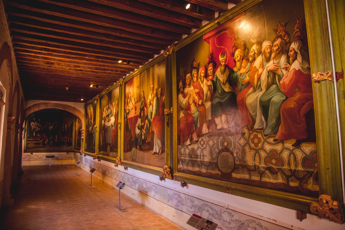 ZacatecasSectur's tweet image. 🎨 El Museo de Guadalupe, declarado Patrimonio Cultural de la Humanidad por la UNESCO 🇲🇽

⏱️ De Martes a Domingo 10:00 - 18:00 hrs  - Jueves/Sábado 10:00 - 16:00 hrs
📍Jardín Juárez, Guadalupe Pueblo Mágico

#ZacatecasDeslumbrante ✨
#AñoDelProgreso
#Museos