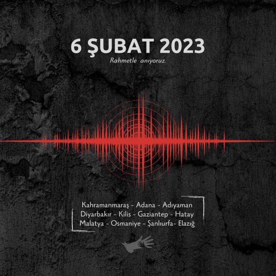 Tarihe 
“50 binden fazla canın hayatını kaybettiği, kalanların ise nefes almaya utandığı gün”  olarak geçti. 

Biz utandık, bu acılara sebep olanlar utanmadı….

Unutmayacağız, Unutturmayacağız..!

6 Şubat 04.17
#SesimiziDuyanVarMı
#StajyerÇırakTekSesTekYürek
