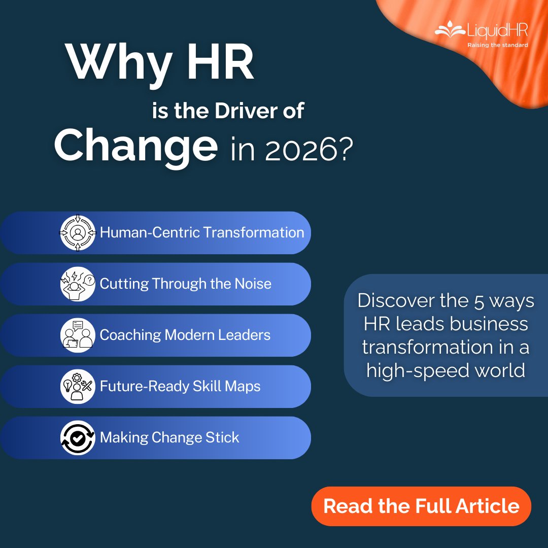 Liquidhr's tweet photo. HR = the engine of business change in 2026.

✅ Human-first change
✅ Coaching leaders
✅ Skills mapping
✅ Agile culture

🔗 Read the full breakdown: https://t.co/tojzYiBo6x

#HR #ChangeManagement #FutureOfWork #HR2026 https://t.co/2PyREGHneT