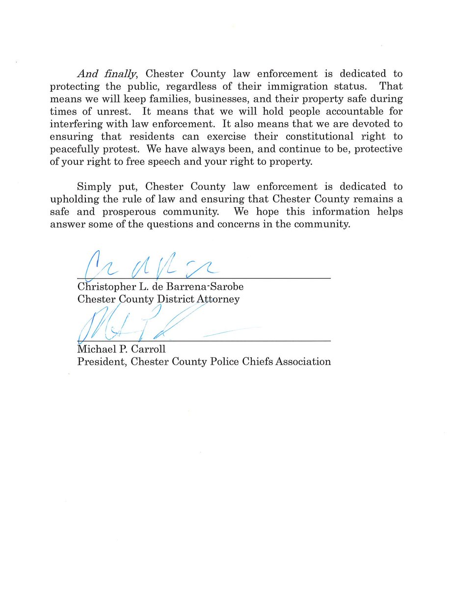Chester County District Attorney's Office tweet media