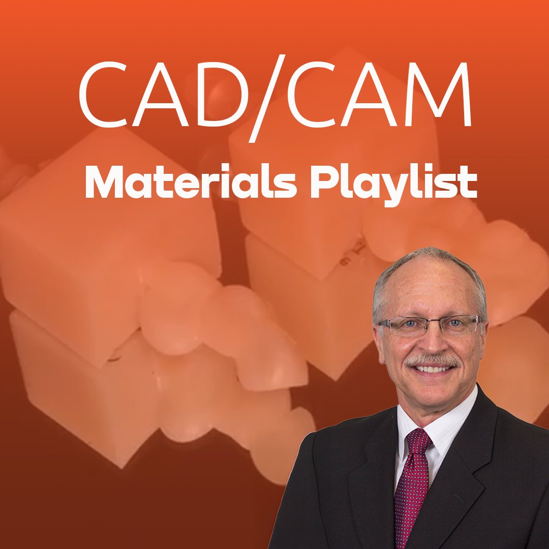 Our CAD/CAM Materials playlist is a foundational resource for any