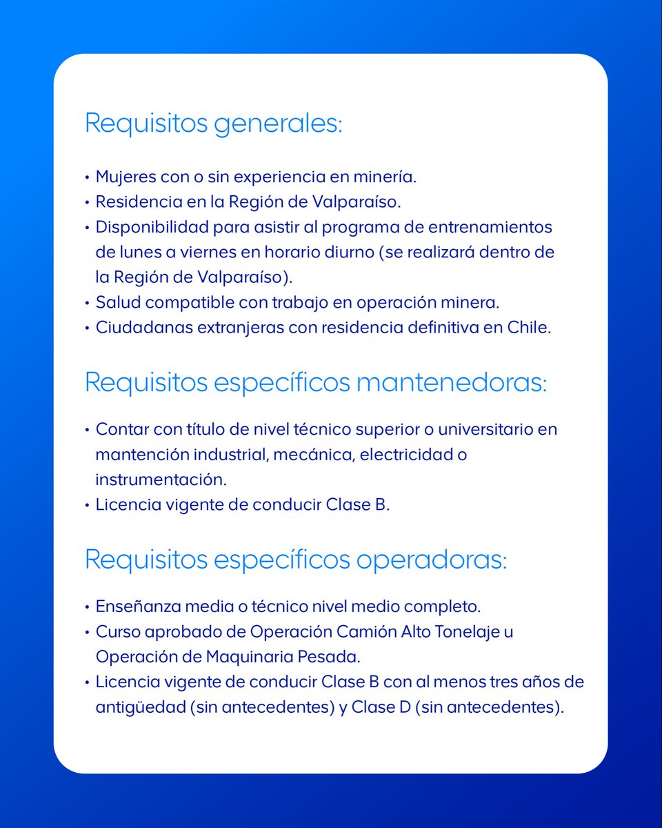 Anglo American Chile tweet media