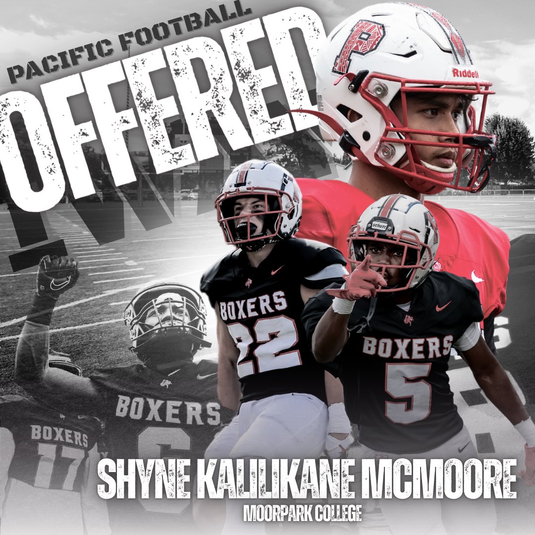 #6 

Blessed to have received an offer from Pacific University 🥊
•
Preciate <a href="/Coach_Nai/">Nainoa Coelho-Lopes</a> <a href="/Boxer_Football/">Pacific Football</a> for da love!

God is Good‼️<a href="/CoachJDiazMC/">John Diaz</a> <a href="/abe_elimimian/">Coach Abe</a>