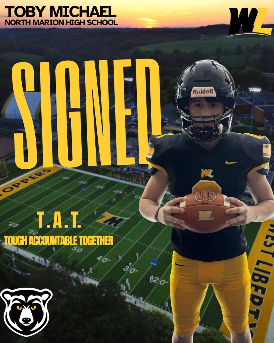 Welcome to the Hilltop! 🏔 

-LB Toby Michael
-North Marion High School 
#NSD26 #WLUFOOTBALL