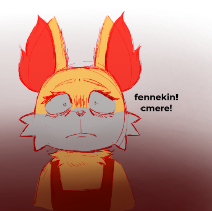 medeixeacorda's tweet image. #chespin #fennekin #startersmovieunleashers