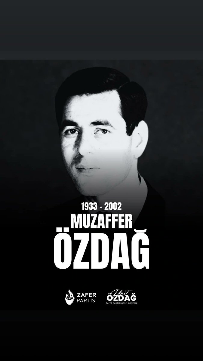 Ömrünü Türk milliyetçiliği davasına ve Türk devletinin bekasına adamış olan, 27 Mayıs’ın kudretli isimlerinden, kıymetli büyüğümüz Muzaffer Özdağ’ı vefatının yıl dönümünde saygı, minnet ve rahmetle anıyoruz. Fikirleri ve dik duruşu yolumuzu aydınlatmaya devam ediyor.