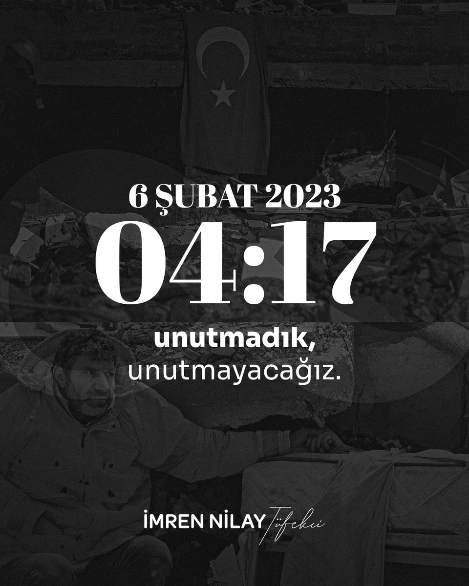 Yıllar da geçse, yüreğimizdeki acı dinmiyor…

Hayatını kaybeden vatandaşlarımızı rahmetle anıyor, geride kalanlara sabır diliyorum. 

Unutmadık, unutmayacağız. #6subat2023