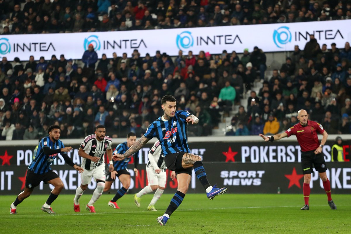 GoalJP_Official's tweet photo. 🔵 3発完勝 ⚫️

アタランタがユヴェントスに完勝し、コッパ・イタリア4強へ。

スカマッカやパシャリッチらがゴールを挙げている。

アタランタ 3-0 ユヴェントス https://t.co/Jng3xarR4k