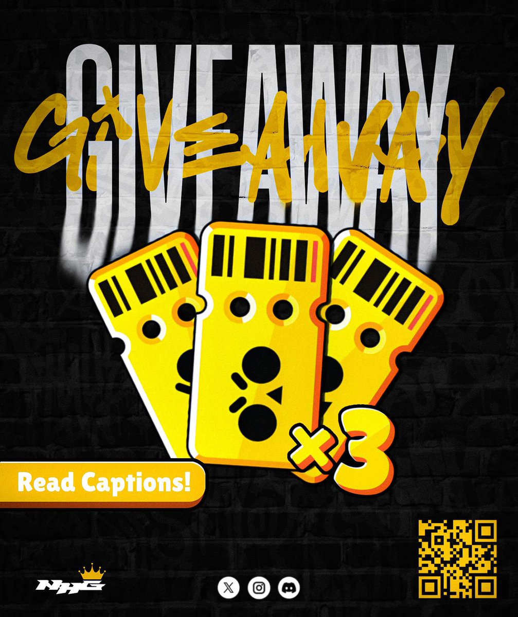 New Season. Another giveaway — Let’s break in the new month with 3 random BPP winners

To enter: 
➡️ 💛 + Tag 3 friends
➡️ Follow our fam <a href="/AbrusitaxBS/">Abrusitax 🍒</a> + <a href="/NacoTV_/">Naco</a> 
➡️ Enter your X handle on our website ⬇️

nhg.base44.app/Giveaway

Winners in 5 days 📣 | #TONEWHEIGHTS