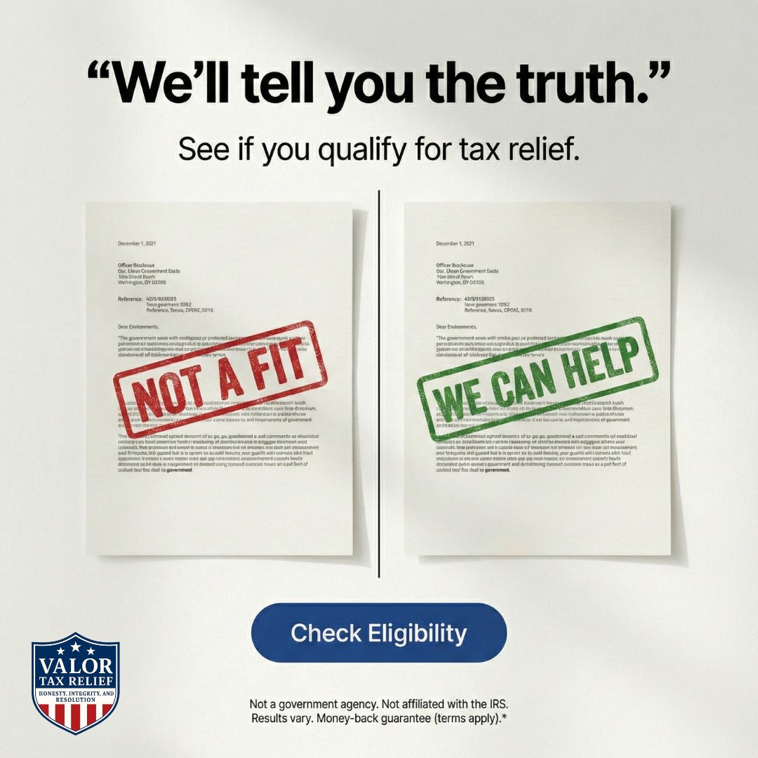 Valor Tax Relief tweet media