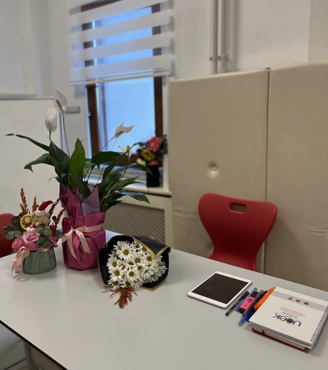 Atandık ve çiçeklendik (her anlamda) 🌸