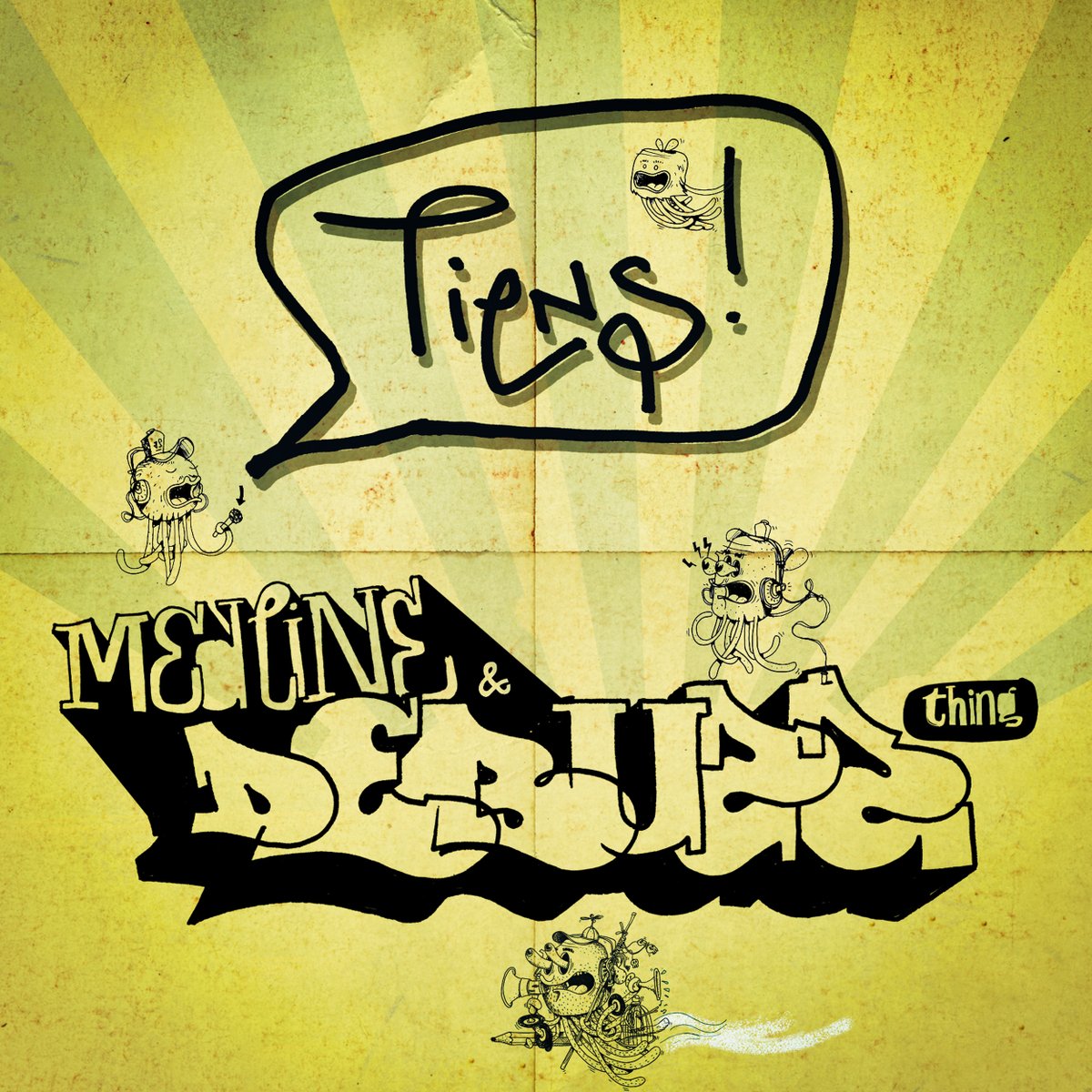 New drop from Medline's archives, his artwork with his band Debuzz, made in the early 2000 pushing farther hip hop boundaries for the world.
debuzz.bandcamp.com/album/linvasion