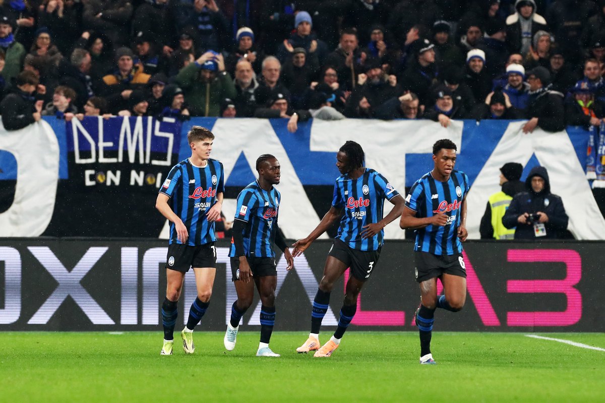 GoalJP_Official's tweet photo. 🔵 3発完勝 ⚫️

アタランタがユヴェントスに完勝し、コッパ・イタリア4強へ。

スカマッカやパシャリッチらがゴールを挙げている。

アタランタ 3-0 ユヴェントス https://t.co/Jng3xarR4k