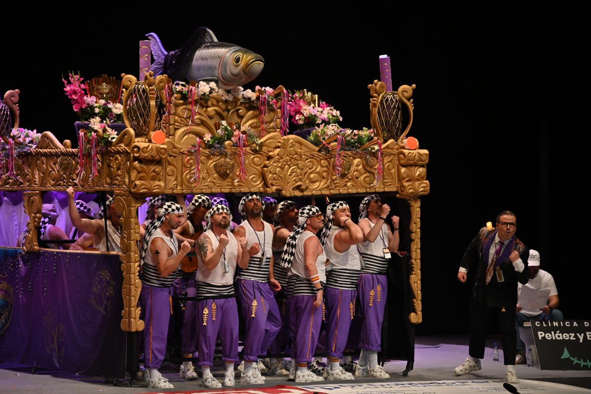 CarnavalBJZ's tweet photo. 📸 Los Water Closet “Yo paso de Carnaval”
Preliminares del jueves 5 de febrero
#COMBA26 #carnavaldebadajoz https://t.co/P8DjpKoCnE