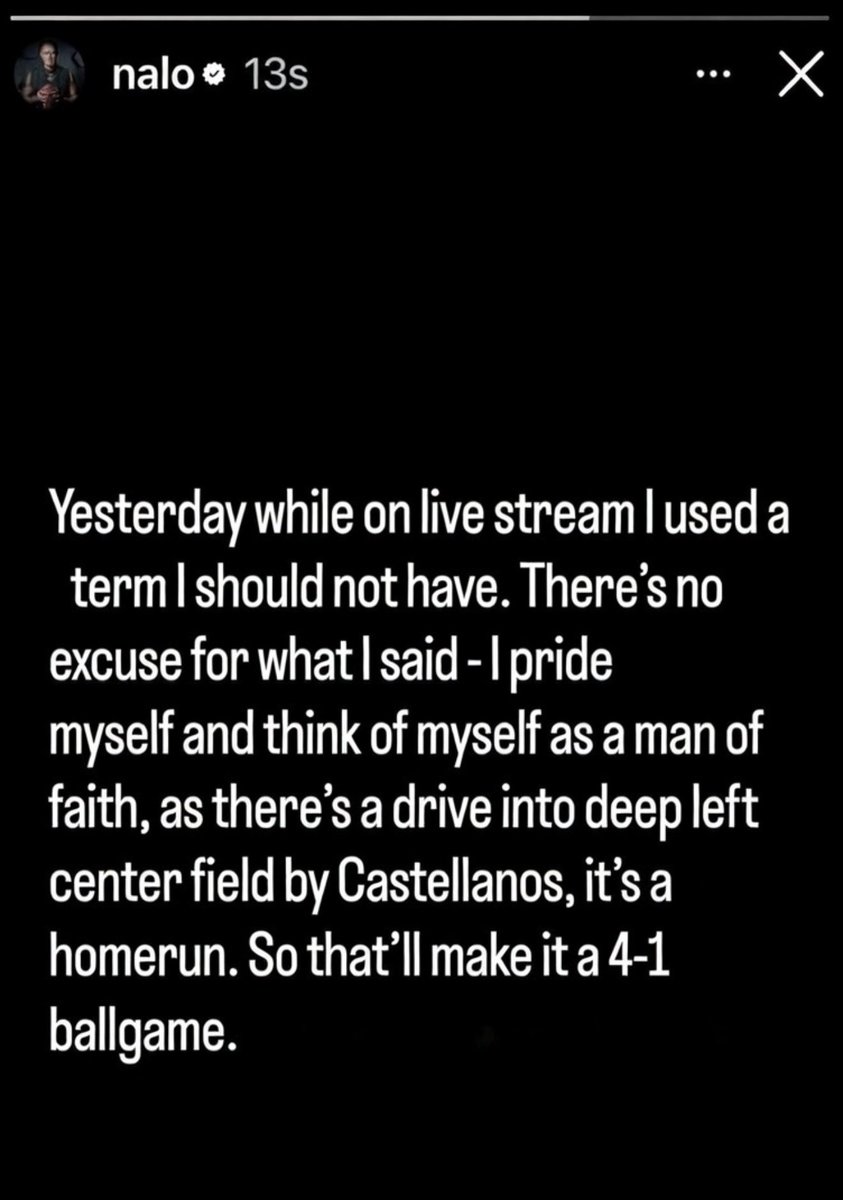 #Panthers WR Tet McMillan has issued an apology on Instagram: