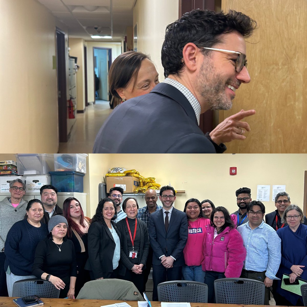 helloDCWP's tweet photo. Thank you @CMAlexaAviles for chatting with Commissioner Levine on how we can best service immigrant New Yorkers!ย
ย
Afterwards, they toured Center For Family Life to meet some of the hardworking staff making NYC #FreeTaxPrep happen.ย
ย
We are grateful to have amazing partners! https://t.co/4kYwbDUFzZ