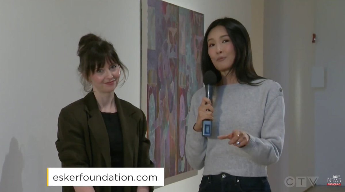 Esker Foundation tweet media