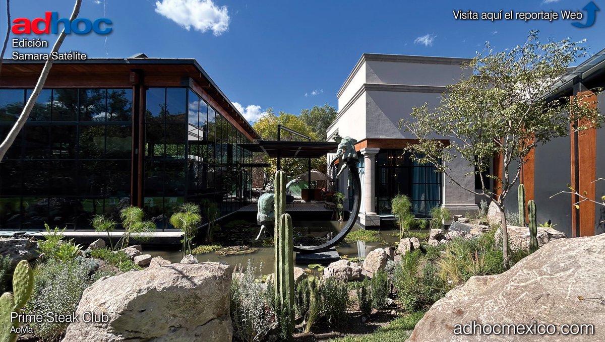Prime Steak Club

AoMa

Edición
Samara Satélite

adhocmexico.com/25/Edicion-Sam…

adhocmexico.com

En el corazón de San Miguel de Allende, ciudad Patrimonio de la Humanidad, surge la nueva sede del Prime Steak Club.

#adhoc #adhoc_magazine #adhoc_mexico