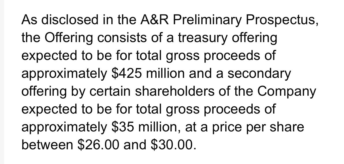 Some info on size and pricing of $AGTF.TO