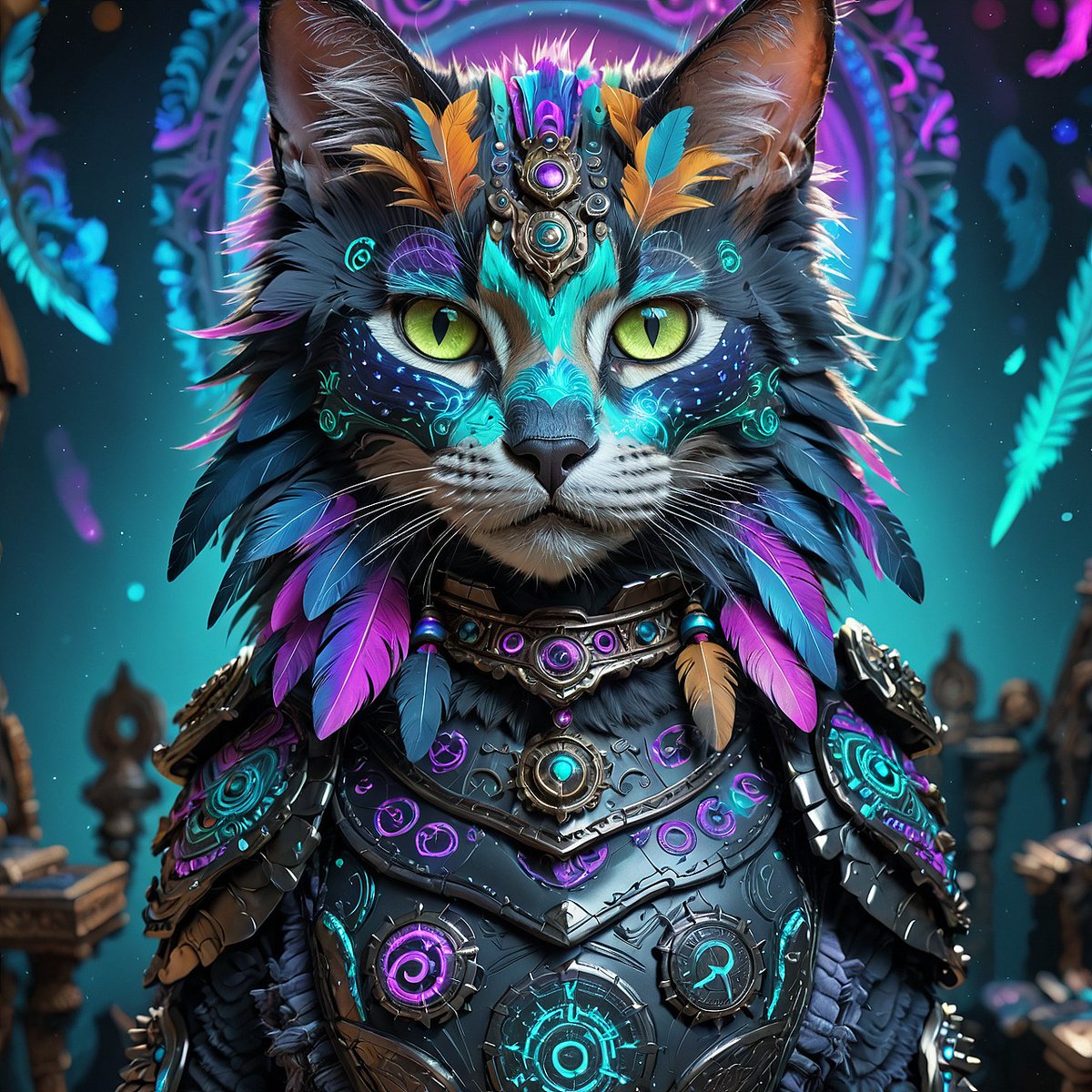 From the Ancestral roots to the Eclipse transmission, the galaxy is expanding. 🐾🌌
Explore the collections: xylocats.com