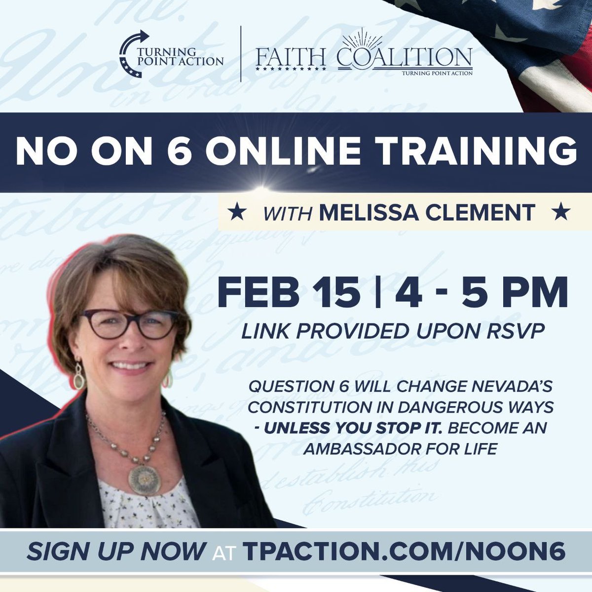 TNevangelist's tweet image. Learn about #question6 with #nevadarighttolife Melissa Clement