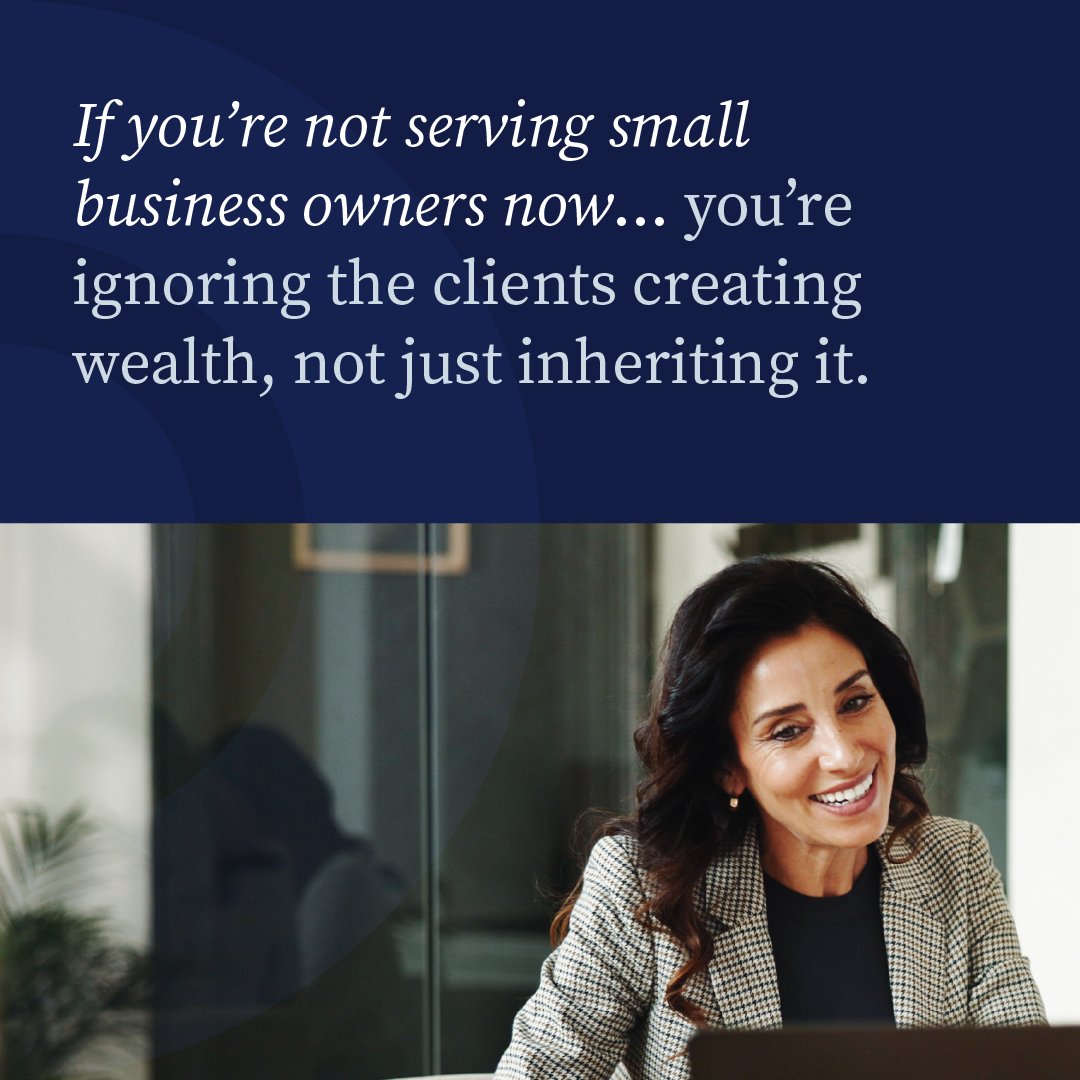 The millionaire next door needs more than an exit strategy. They need guidance from day one.

Dalton's Small Business Wealth Advisor™ program gives you the tools to become the trusted advisor business owners and entrepreneurs need. 

Learn more: bit.ly/45KlubQ