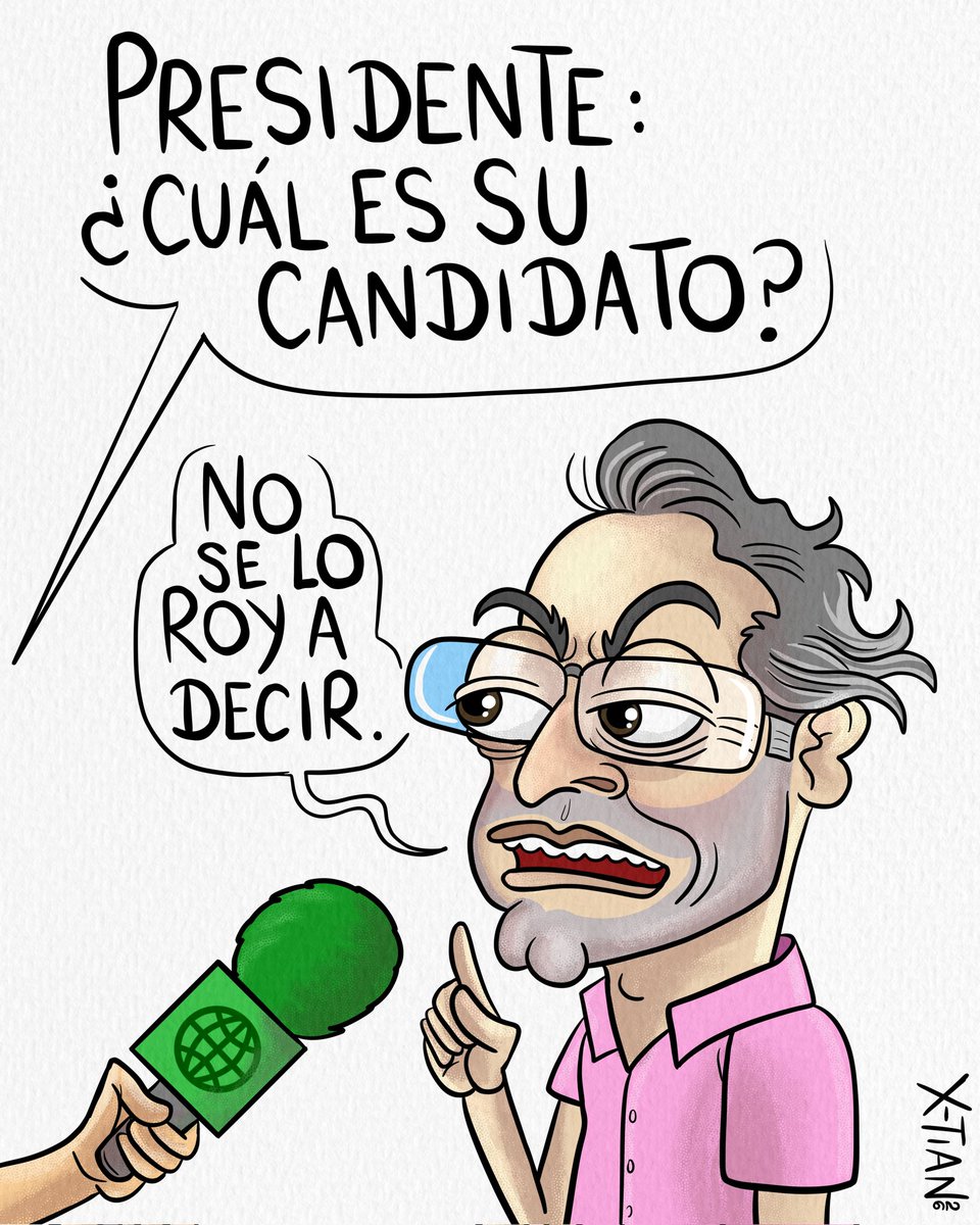 Un secreto. 🤫
Mi caricatura hoy en <a href="/PublimetroCol/">Publimetro Colombia</a>