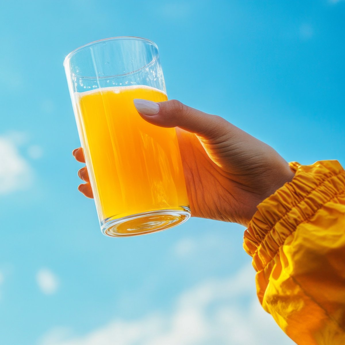 Kids and adults who drink 100% juice have higher quality diets and eat more whole fruit. Juice drinkers also take in less saturated fat, total fat, sodium, and added sugar. Juice is a simple, delicious way to enjoy more fruits and veggies bit.ly/3Q9Ys5I