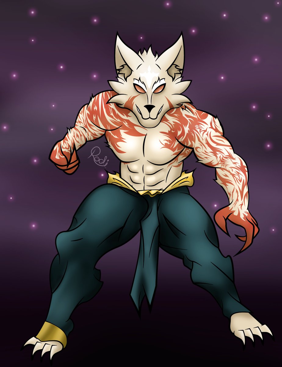 Comision para <a href="/TheHopper664/">Hopper The Rabbit</a> 
Muchisimas Gracias!

Fen (oc)

#furry #comission #wolf  #furryart #fursona #furrysfw #beast #ComisionesAbiertas #comissionsopen #opencommission #oc #ocartist #scar #scars #muscle #werewolf #toh